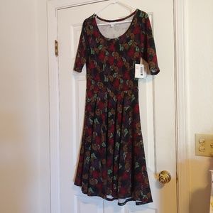 Black Paisley Nicole Dress